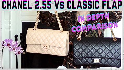 chanel 2.55 vs classic